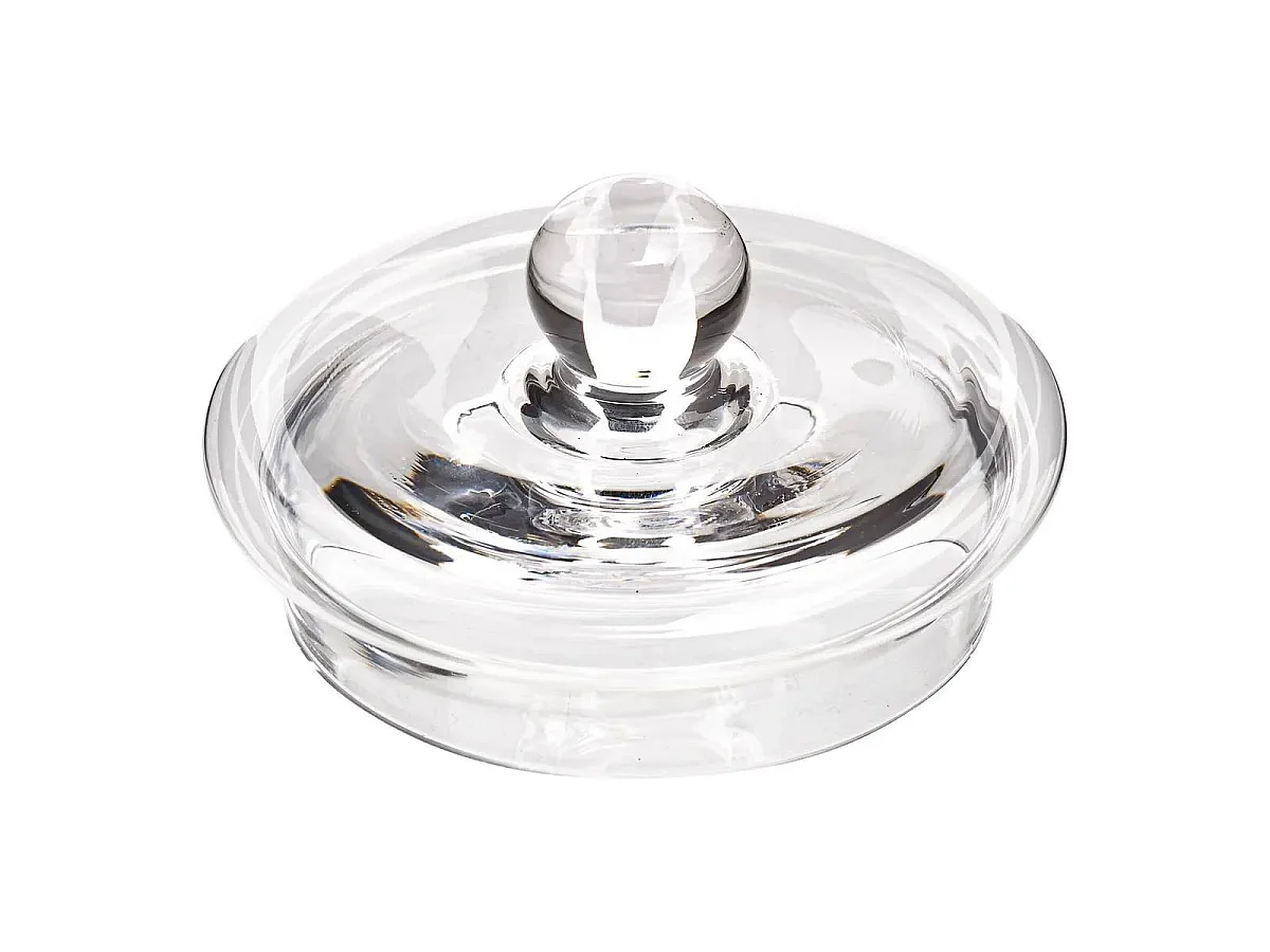 Bonbonnière en Verre "Ambroisia" 12cm Transparent