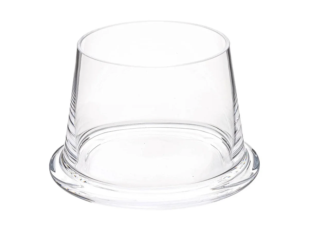 Bonbonnière en Verre "Ambroisia" 12cm Transparent