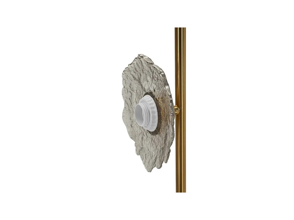 Suspension Verticale Design "Emily" 110cm Or & Gris