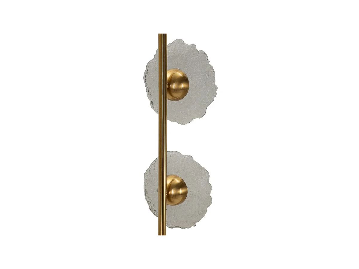 Suspension Verticale Design "Emily" 110cm Or & Gris