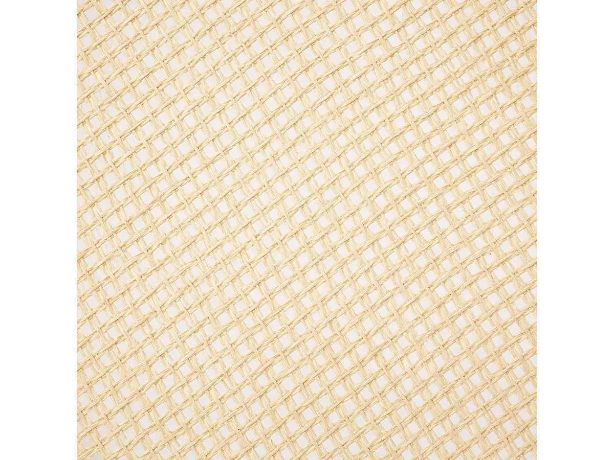 Set de Table Rond en Jute "Rivi" 38cm Blanc