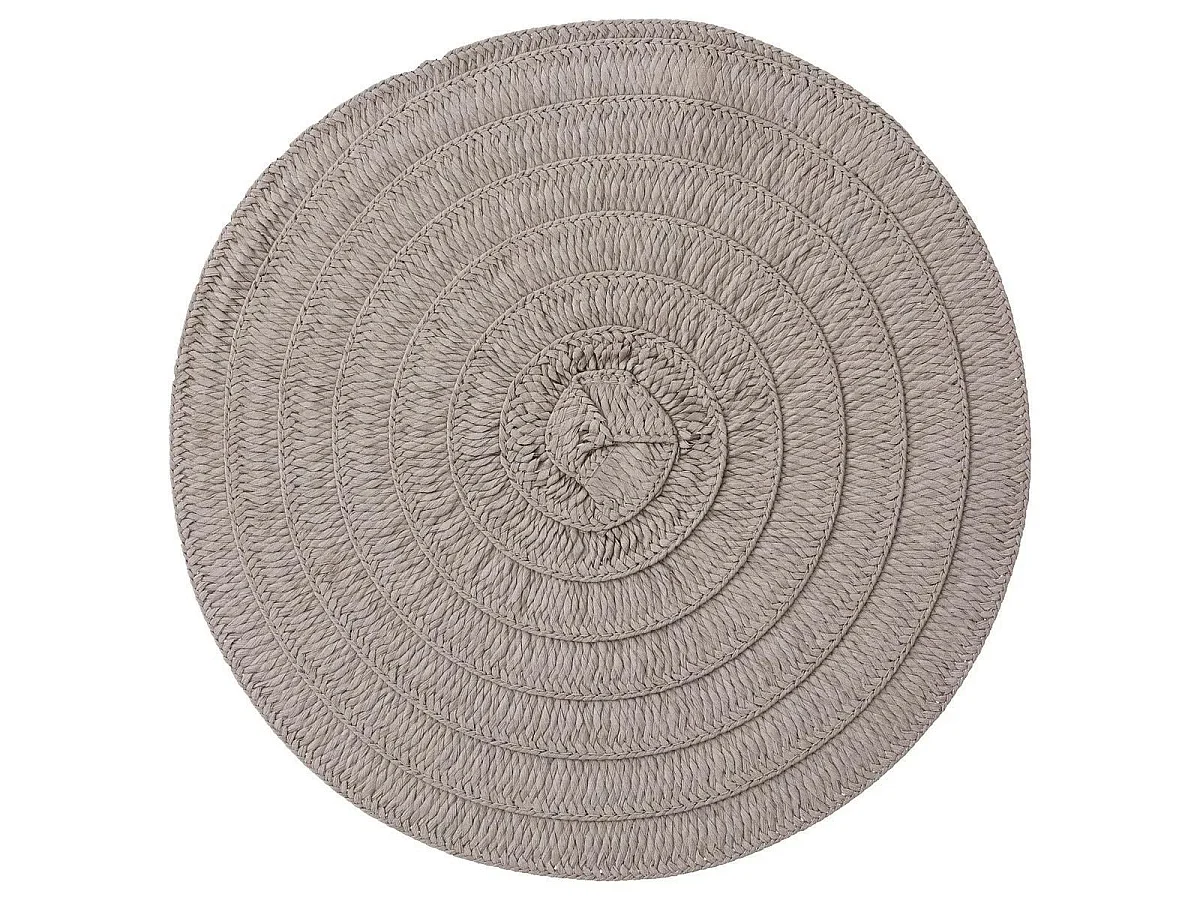 Set de Table Déco "Olivia" 38cm Gris Clair