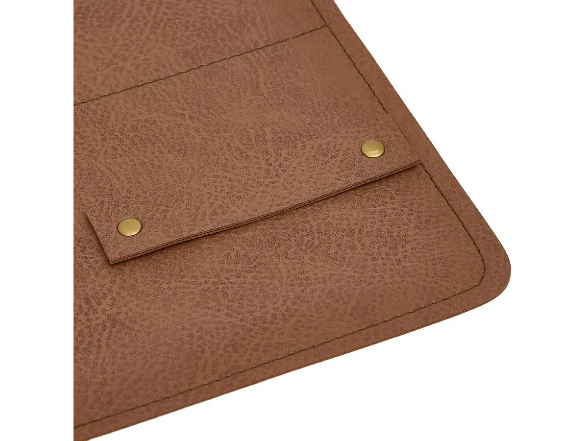 Set de Table Rectangulaire "Glenn" 30x45cm Camel