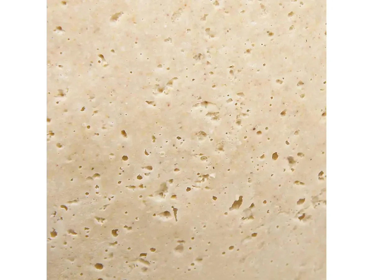 Coupe Vide-Poches Effet Travertin "Travi 24cm Beige