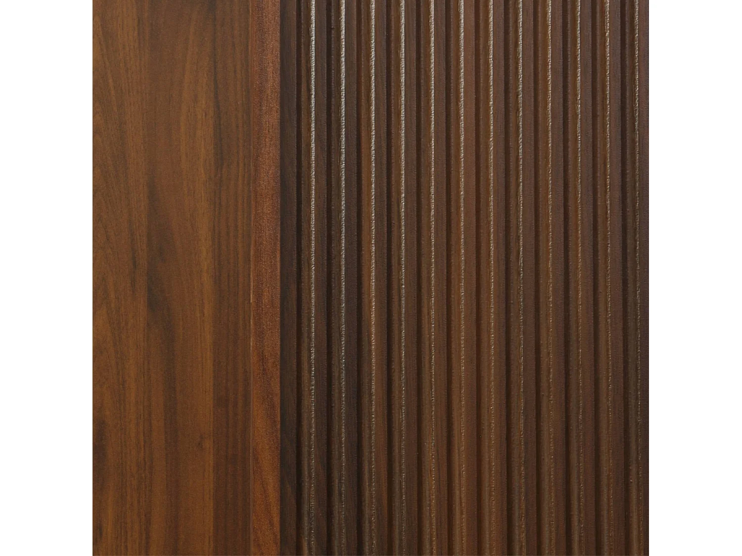 Etagère / Meuble WC Linear avec portes coulissantes. 3 espaces de rangement. noyer. 64 x 20 x 180 cm
