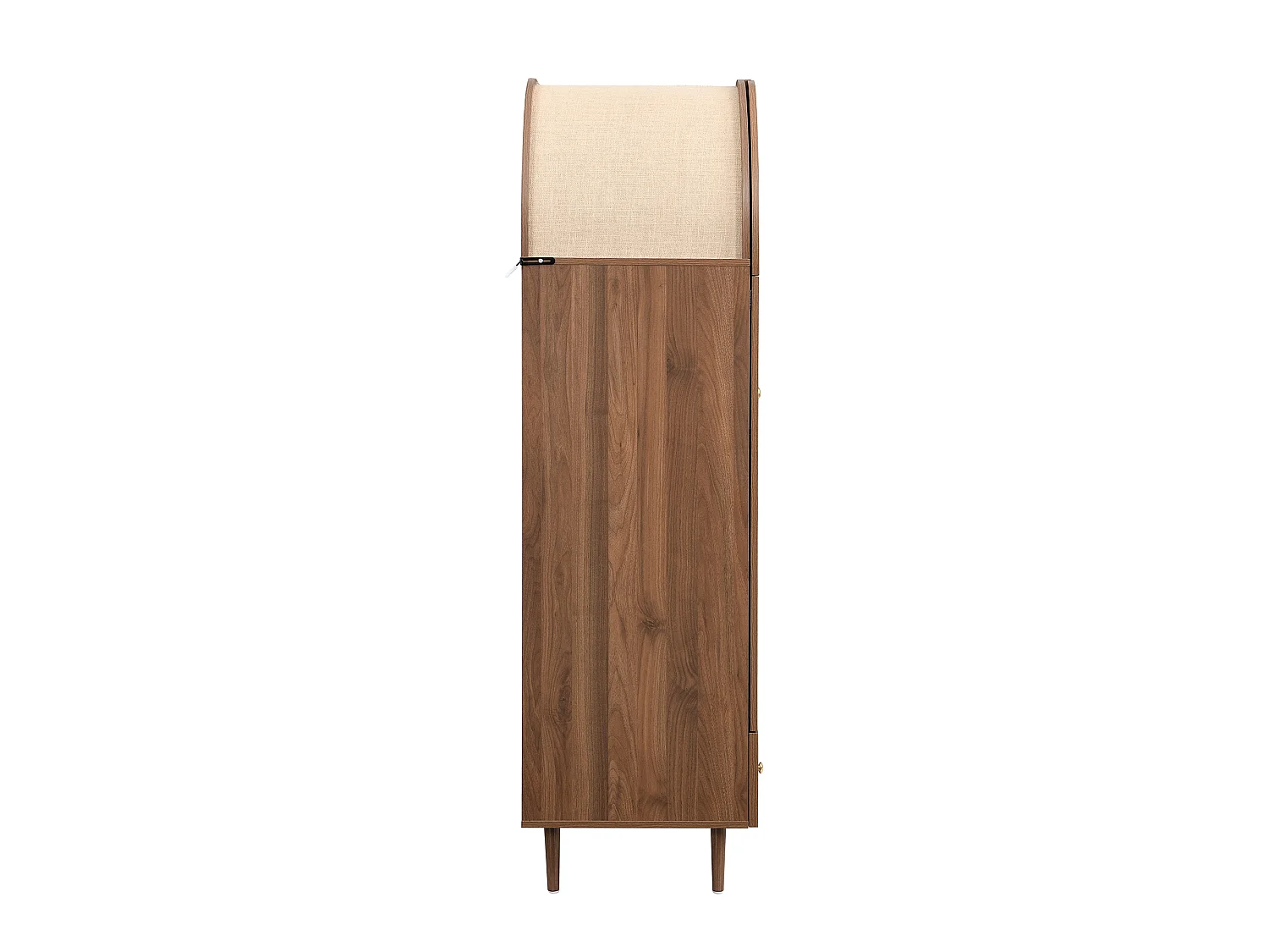 Armoire à tiroirs, portes bois lin, grand rangement, armoire chambre, rangement moderne.