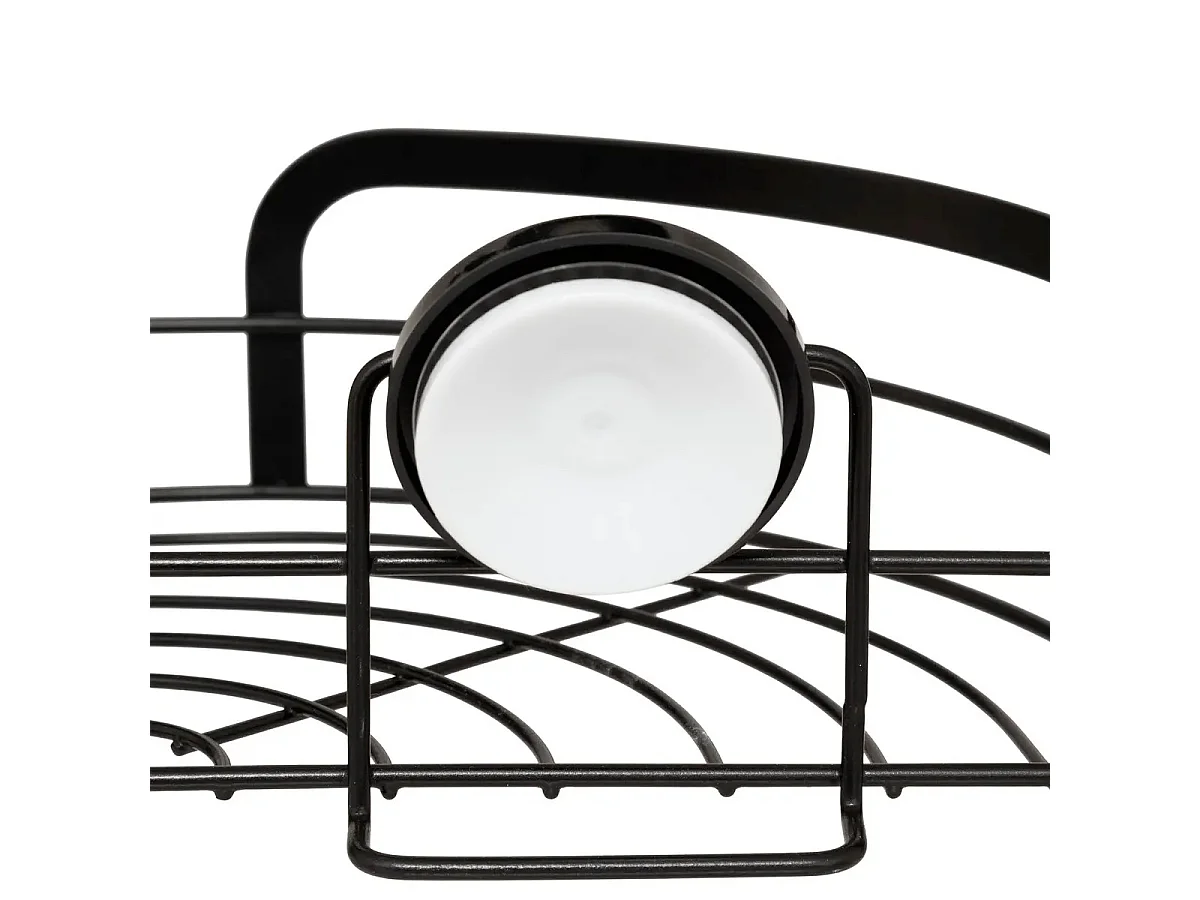 Étagère d'Angle de Douche "Venterra" 27cm Noir