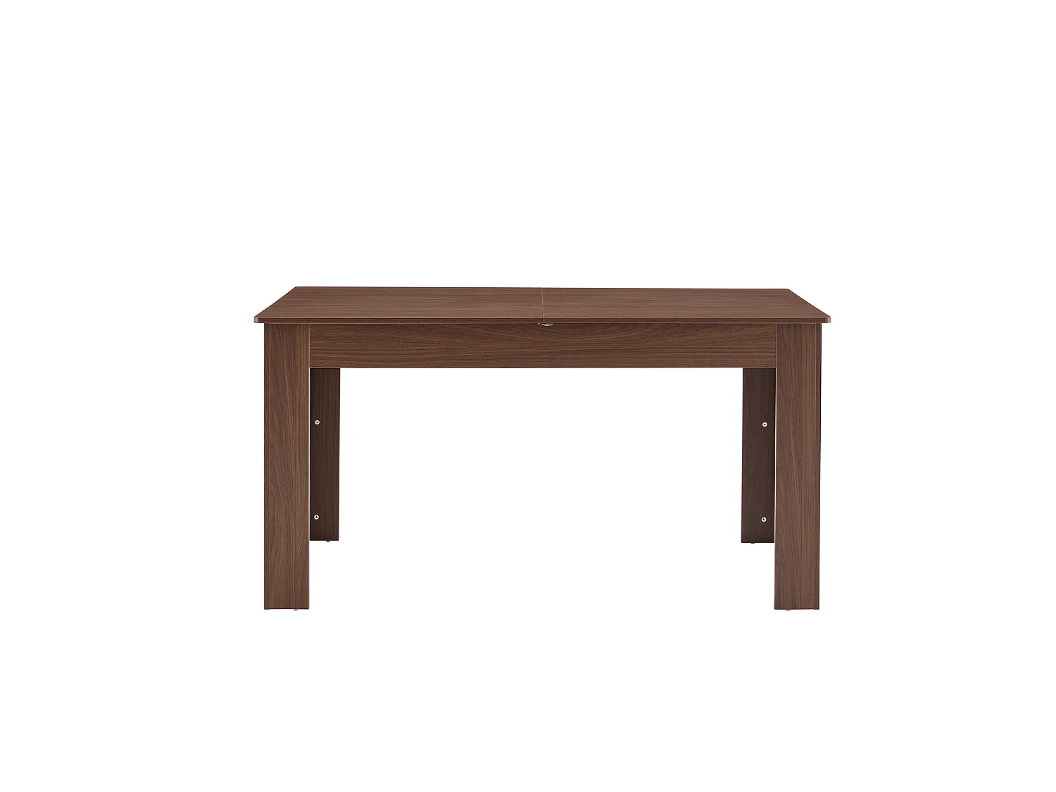 Table à manger extensible 149.8-220 x 89 cm pour 4-6 personnes - Marron