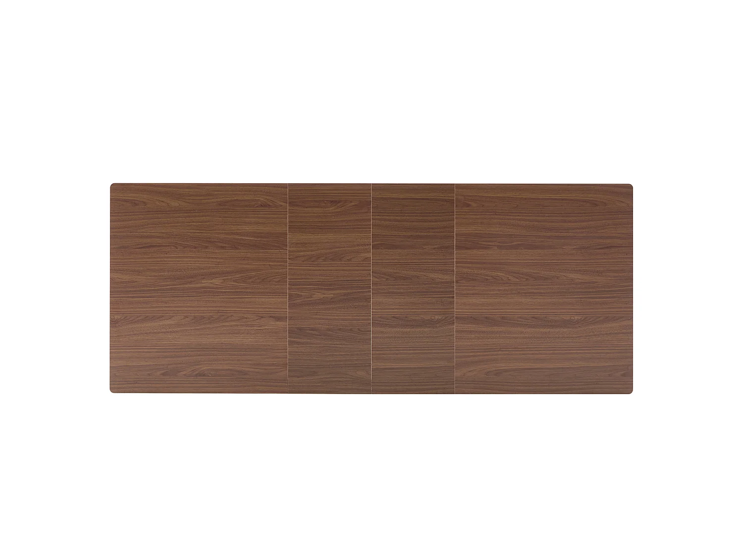Table à manger extensible 149.8-220 x 89 cm pour 4-6 personnes - Marron
