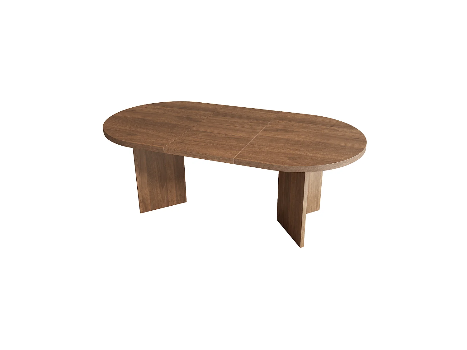 Eettafel 160 x 80 cm voor 6 tot 8 personen - Bruin