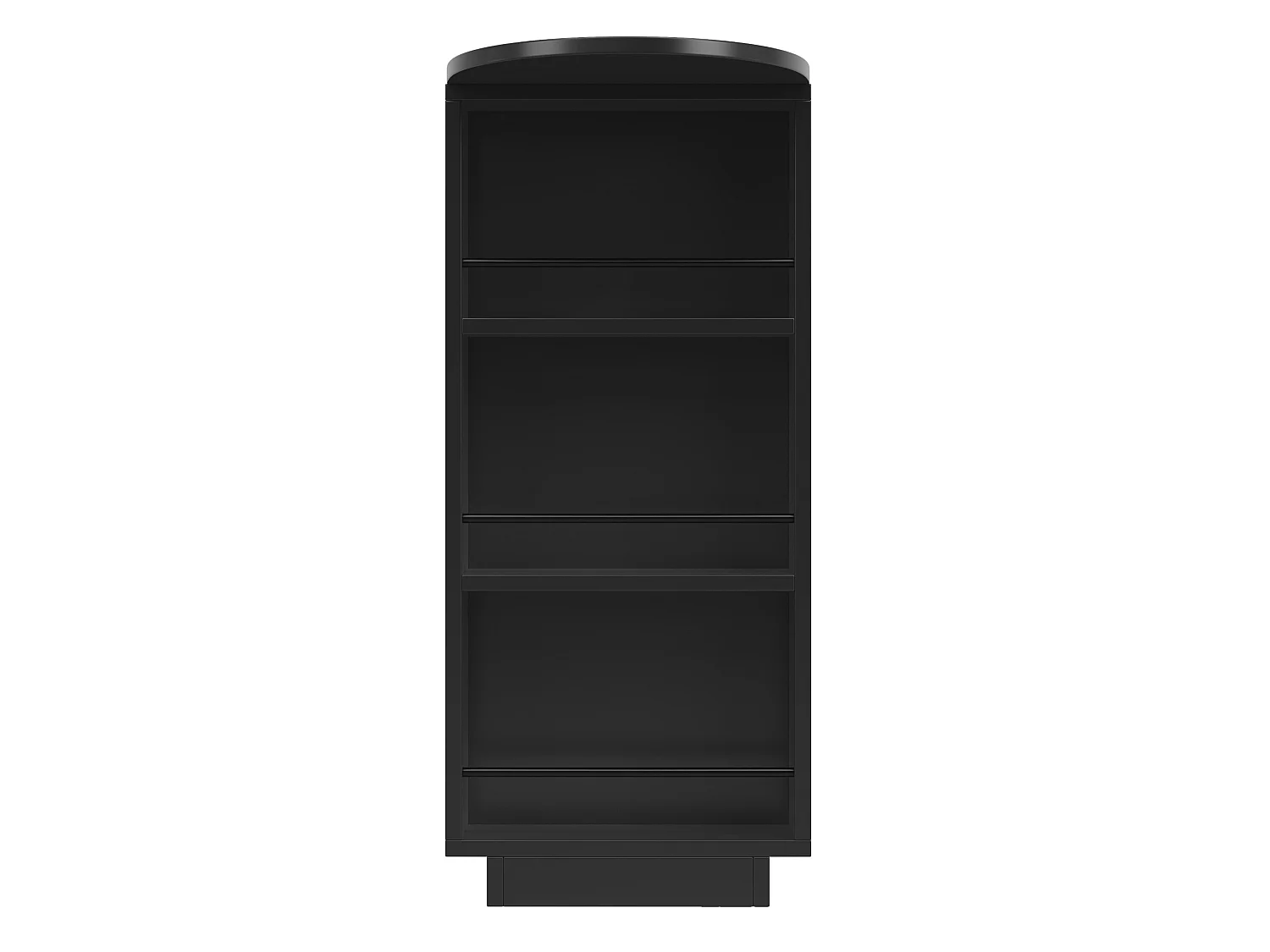 Table de bar extensible rotative noir avec 2 tiroirs, 2 portes et LED