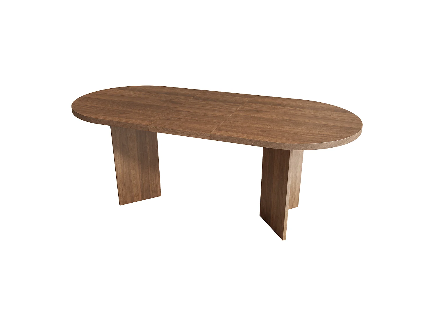 Eettafel 200 x 90 cm voor 6 tot 8 personen - Bruin