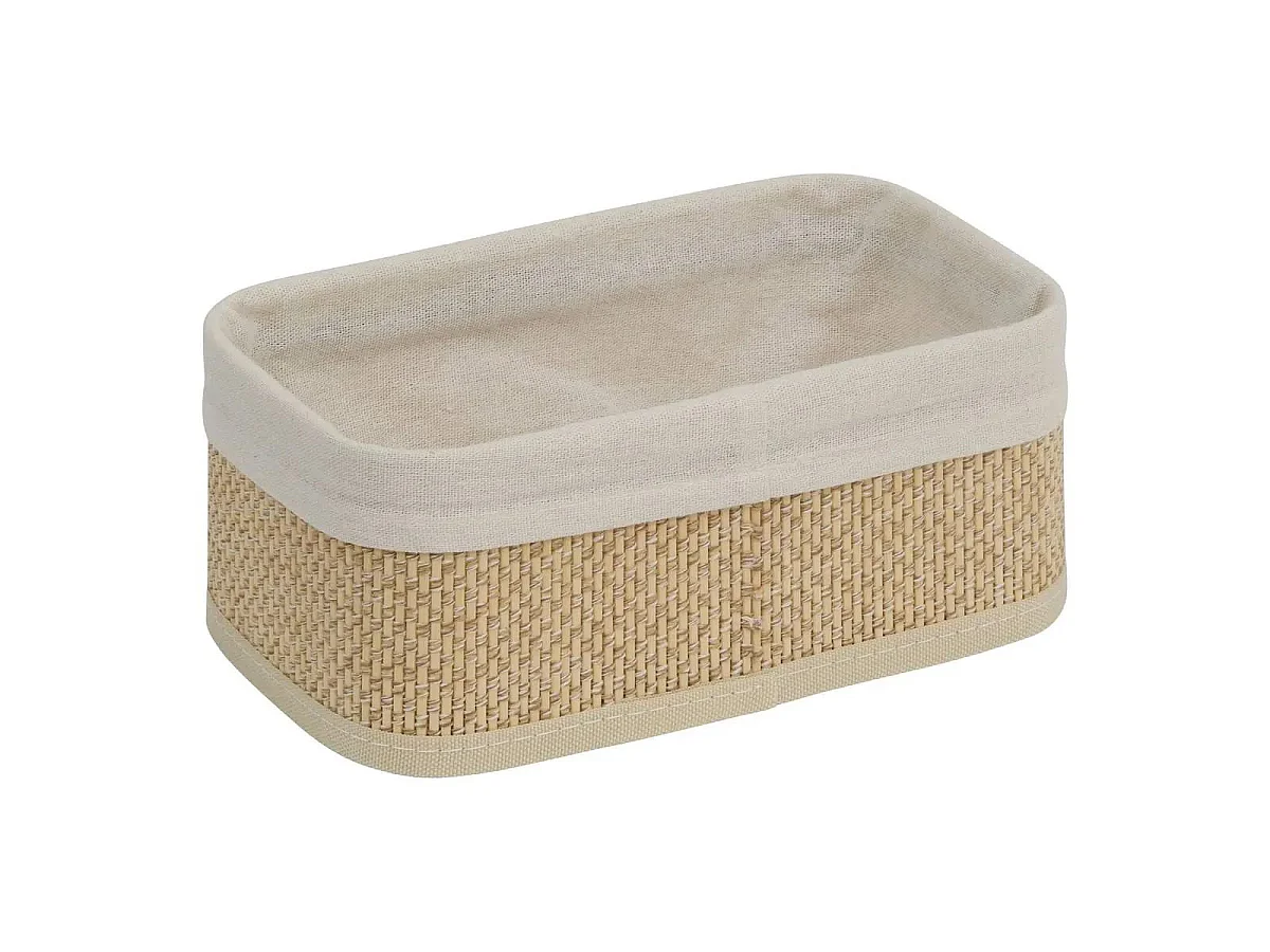 Lot de 3 Paniers en Bambou "Stemy" 31cm Beige