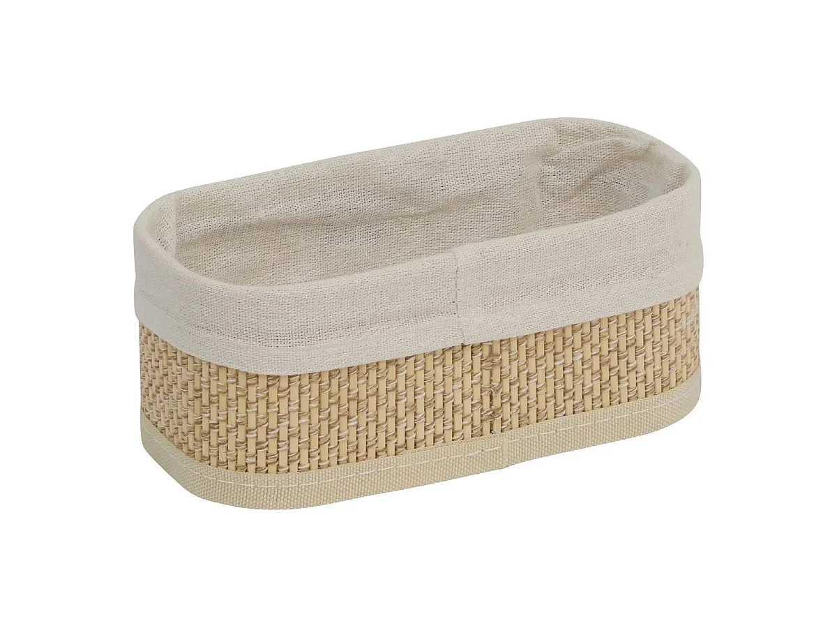 Lot de 3 Paniers en Bambou "Stemy" 31cm Beige