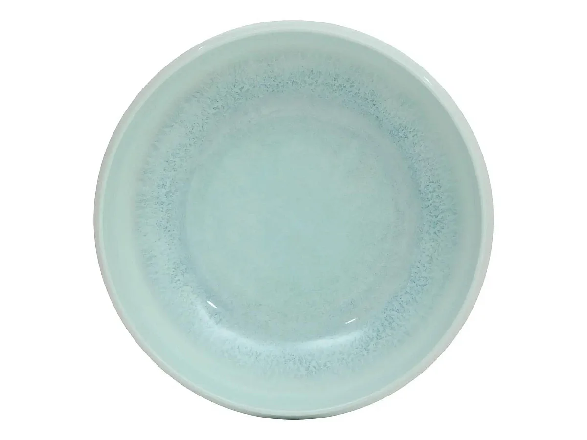 Lot de 6 Assiettes Creuses "Léa" 19cm Bleu