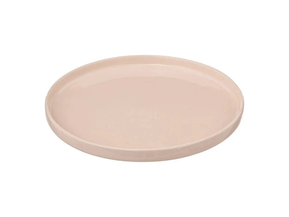 Lot de 6 Assiettes à Dessert "Marie" 20cm Nude
