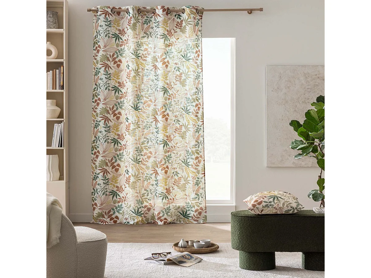 Coussin Déco Imprimé "Hailey" 45x45cm Multicolore