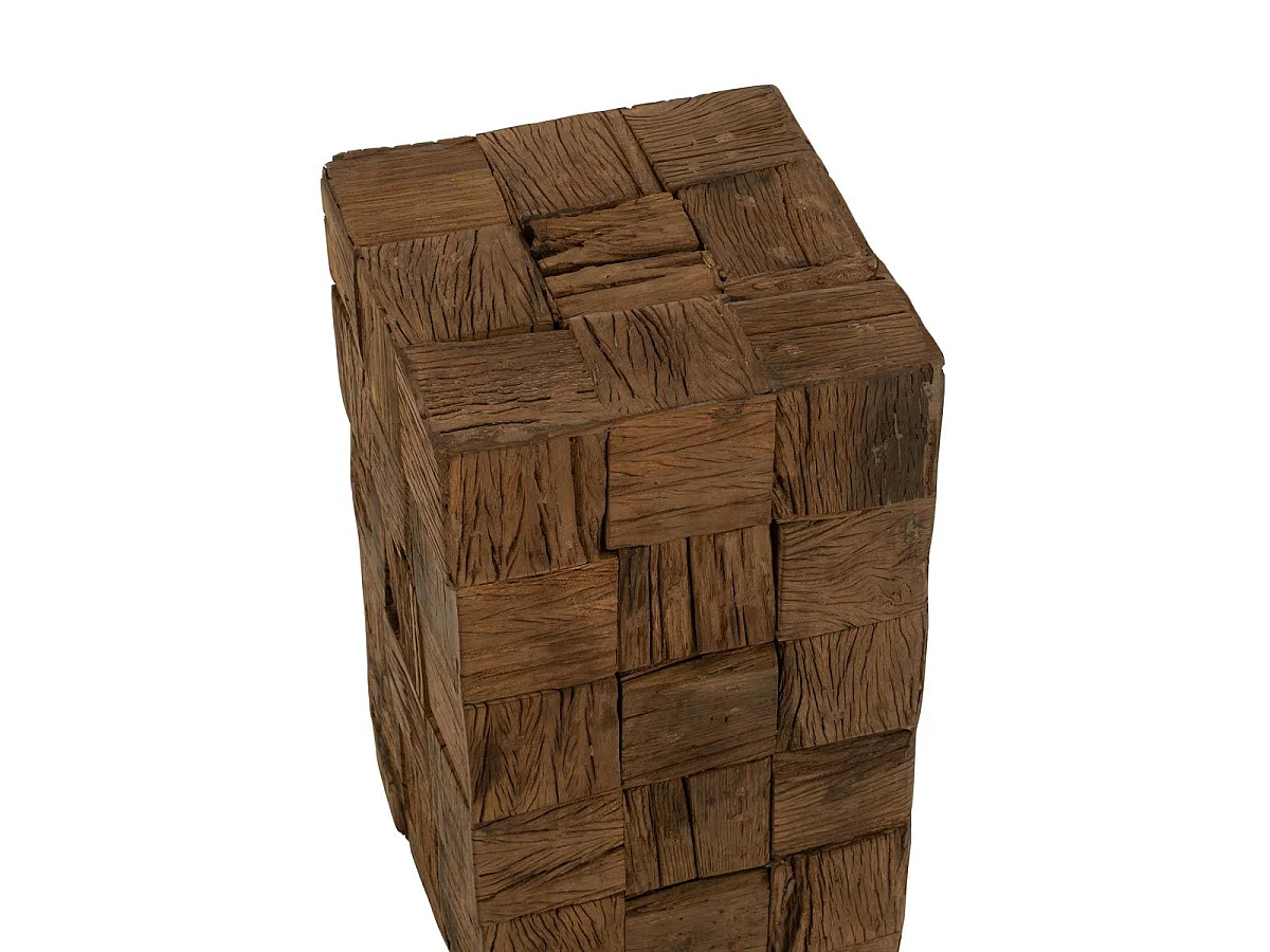 Sellette Déco en Bois "Evasion" 60cm Marron