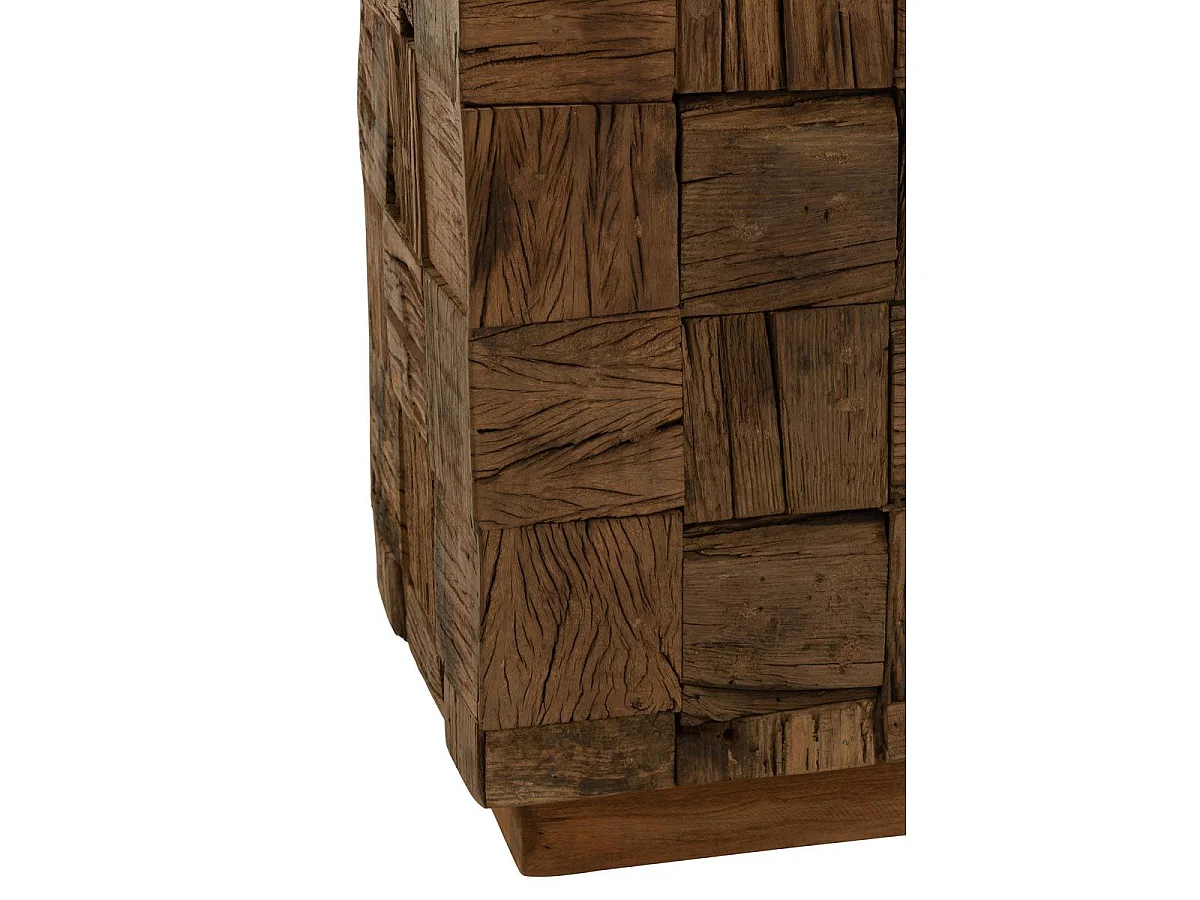 Sellette Déco en Bois "Evasion" 60cm Marron