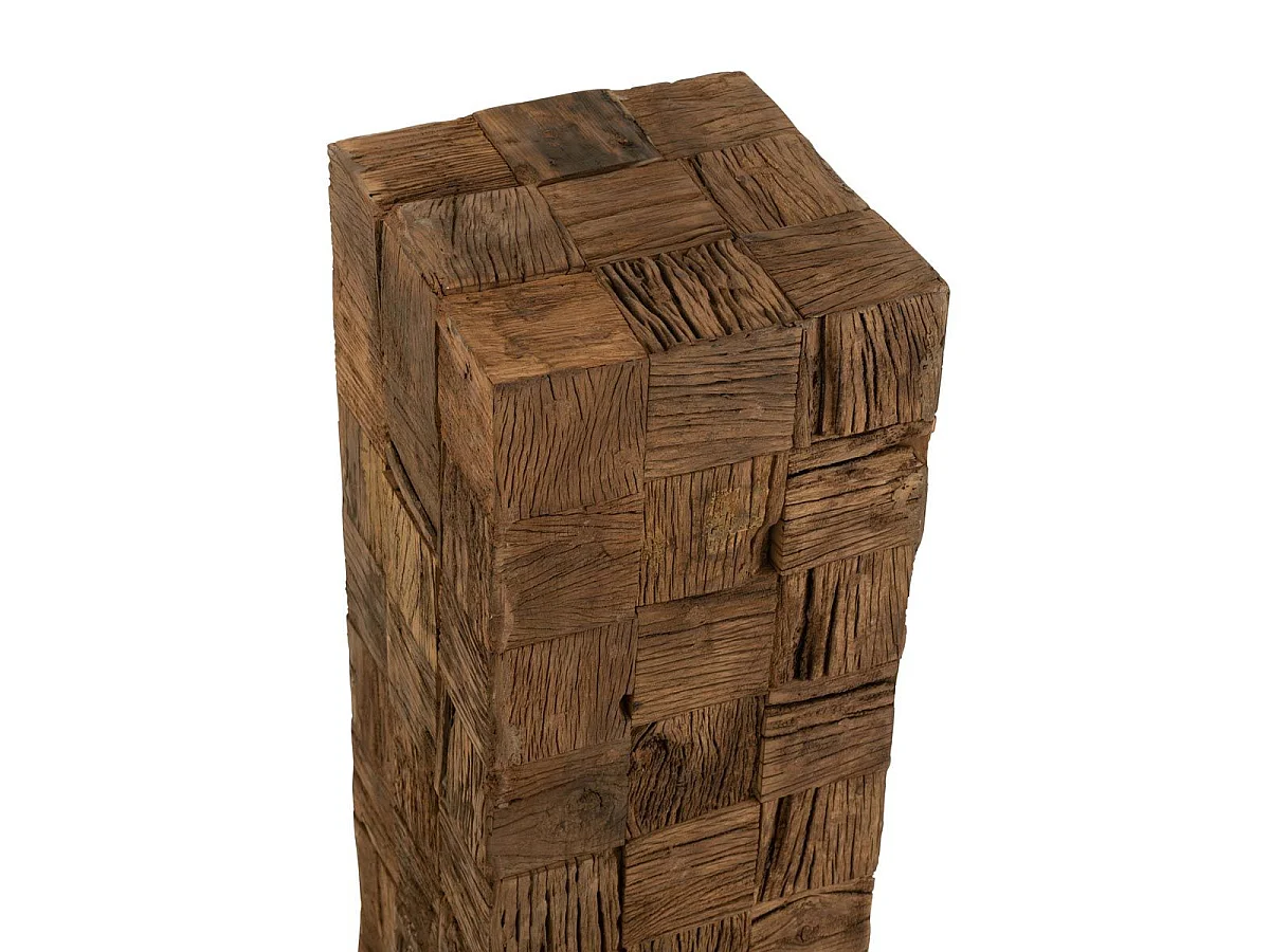 Sellette Déco en Bois "Evasion" 90cm Marron