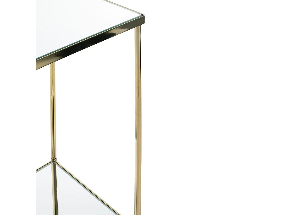 Sellette Design Carrée "Palace" 66cm Or