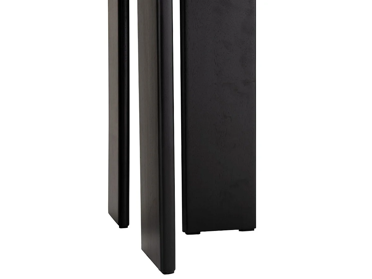 Table d'Appoint en Marbre "Mathilde" 50cm Noir