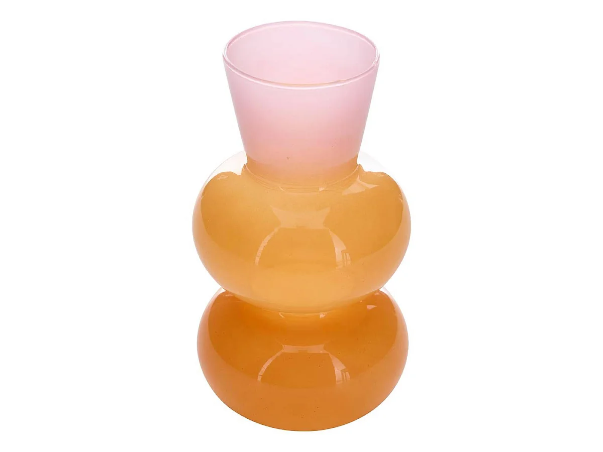 Soliflore Design en Verre "Poolside" 14cm Orange