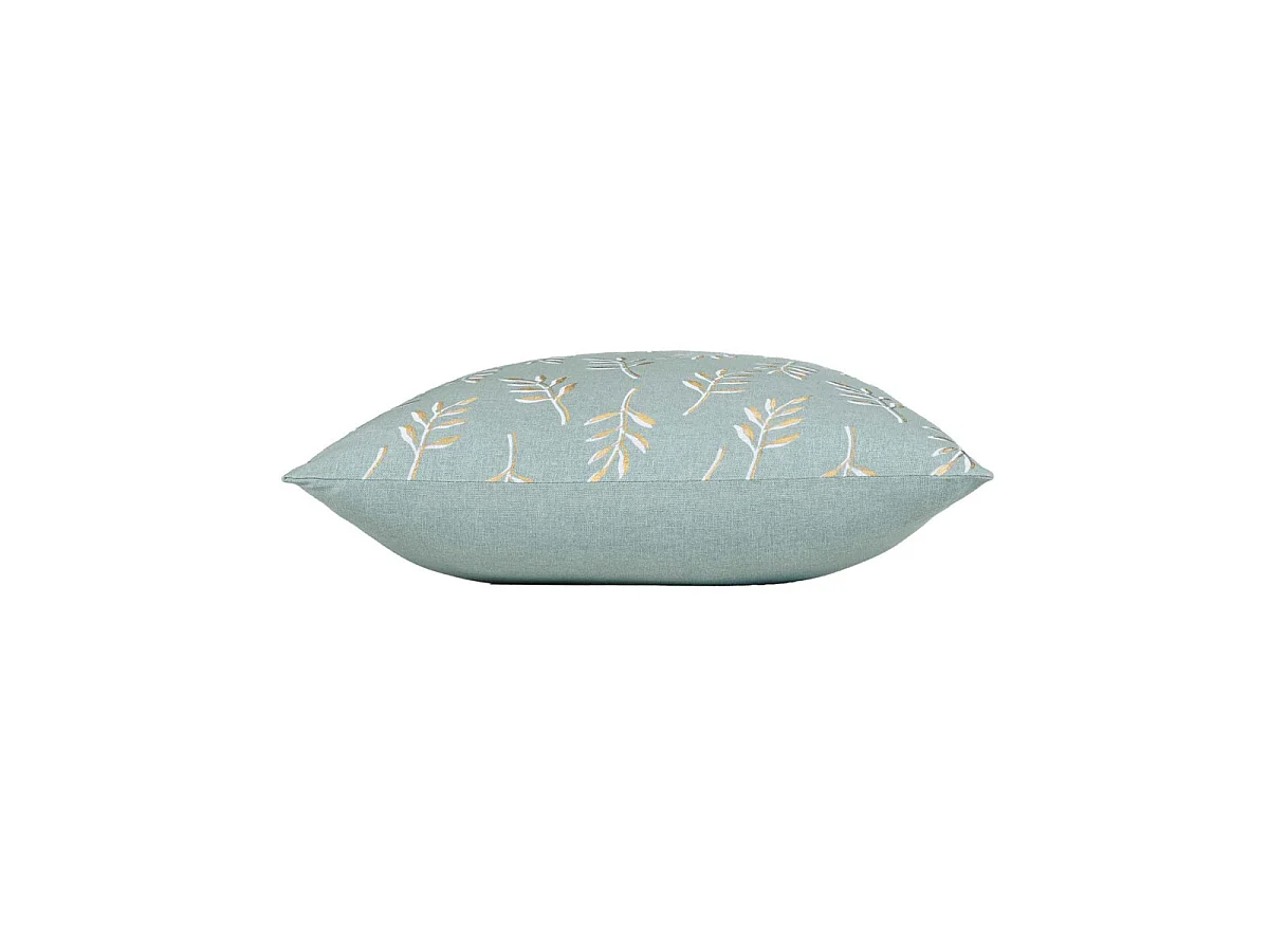 Housse de Coussin Imprimée "Helira" 40x40cm Vert