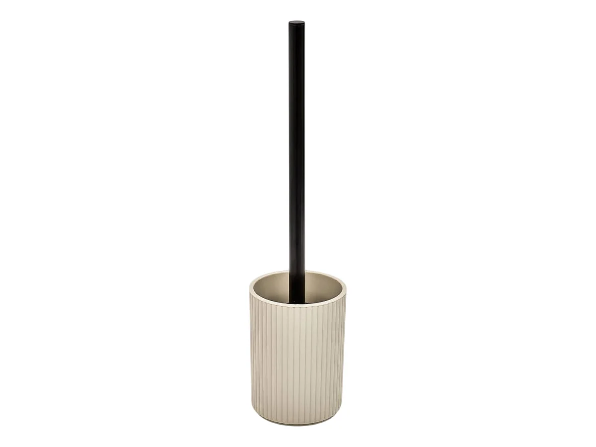Brosse WC Design "Abraham" 39cm Beige