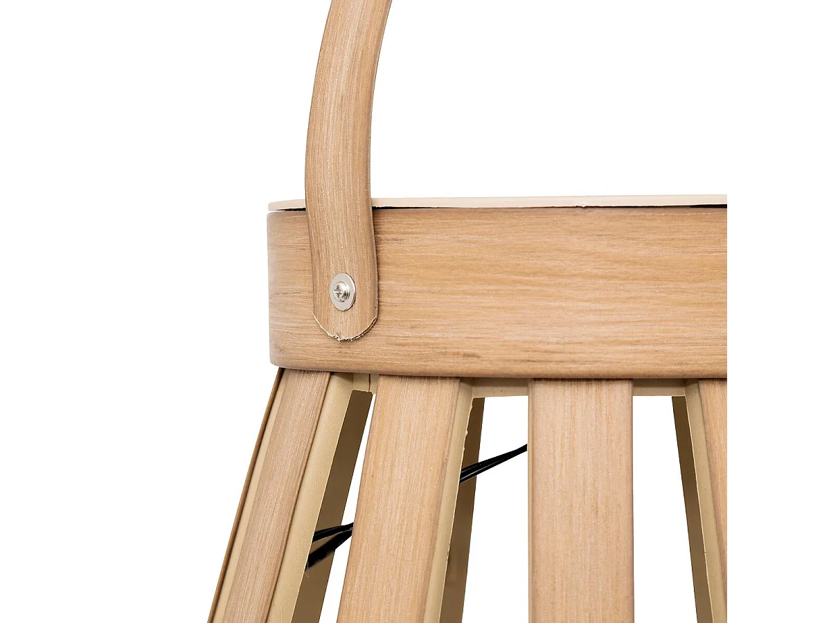 Lanterne d'Extérieur Solaire "Aria" 34cm Naturel