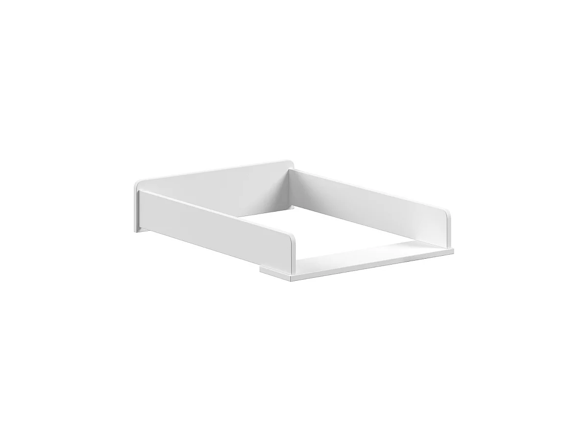 Commode Avec Plan à Langer "Amori" 100cm Blanc