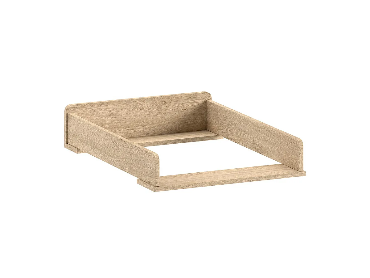 Commode & Plan à Langer "Sam" 115cm Chêne
