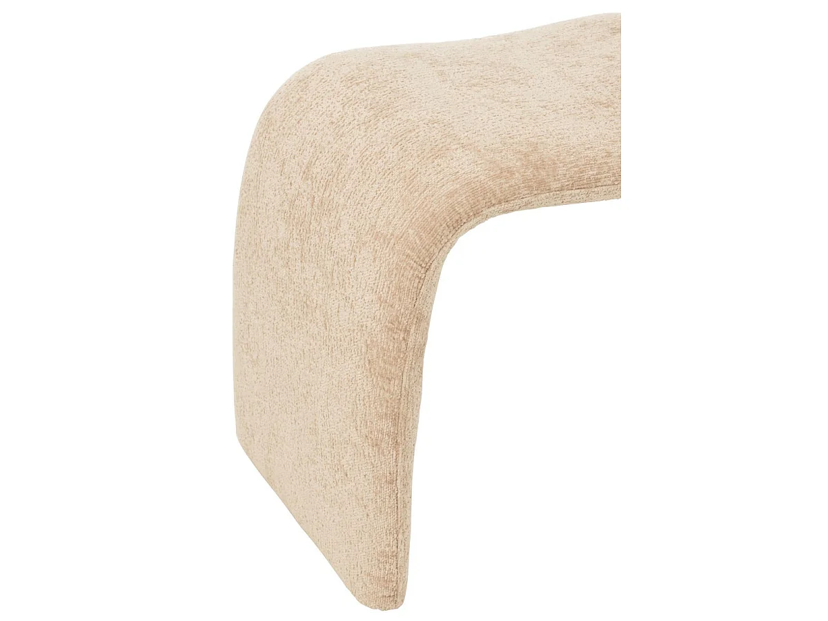 Pouf Design "Anise" 61cm Beige