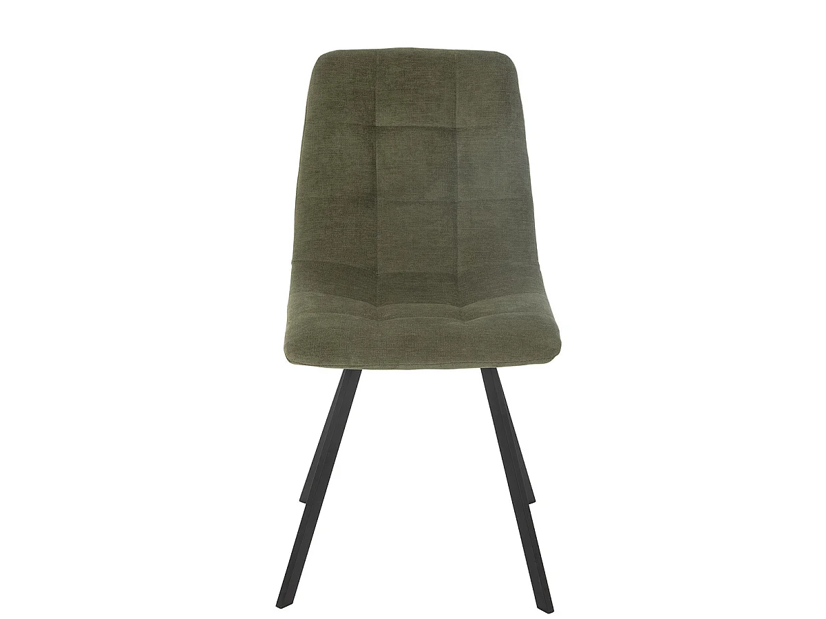 Chaise Matelassée "Clark" 85cm Vert