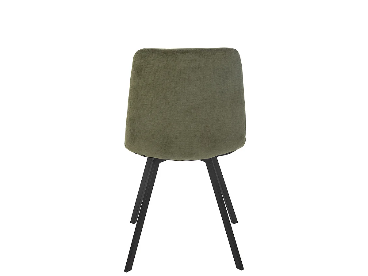 Chaise Matelassée "Clark" 85cm Vert