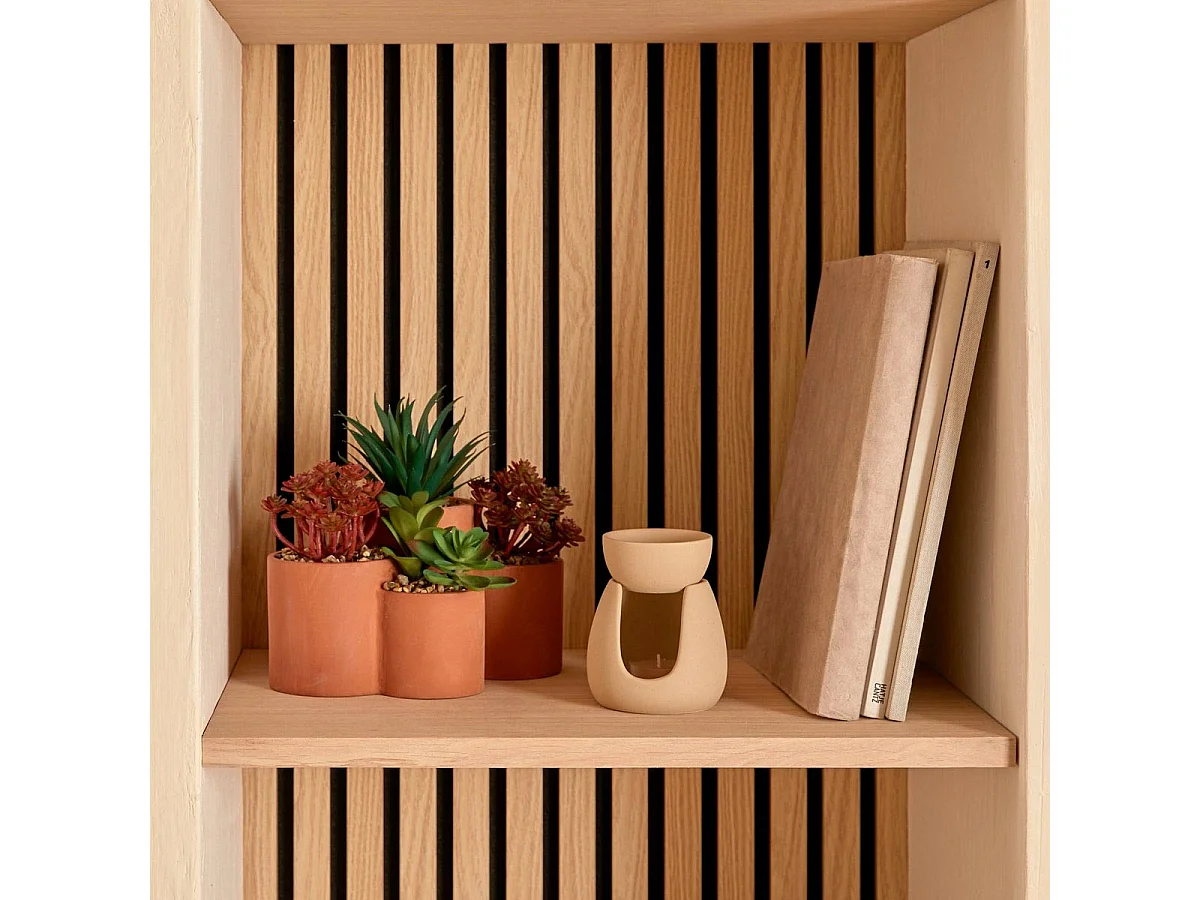 Plantes Grasses Artificielles en Pot "Wonj" 22cm Terracotta