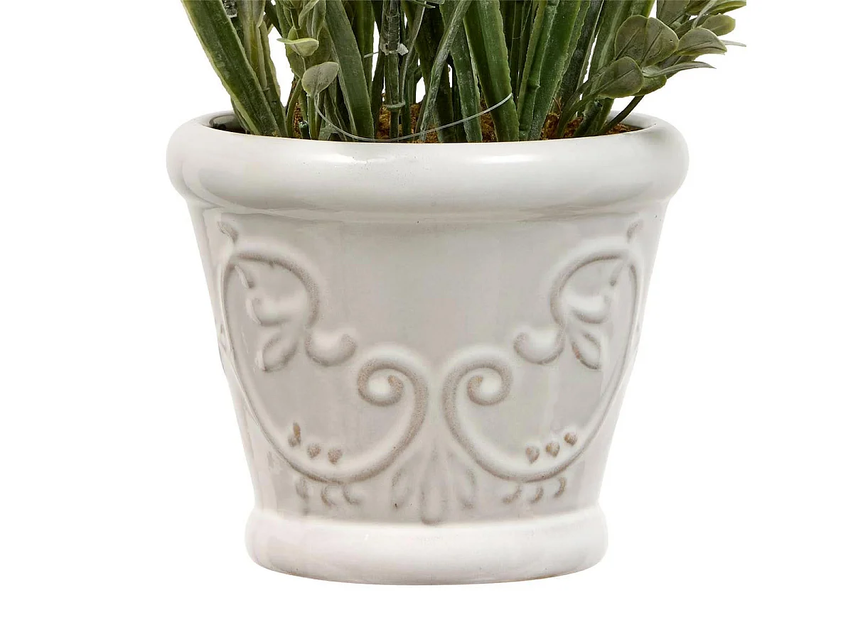 Composition Lavande Artificielle "Provence" 35cm Multicolore