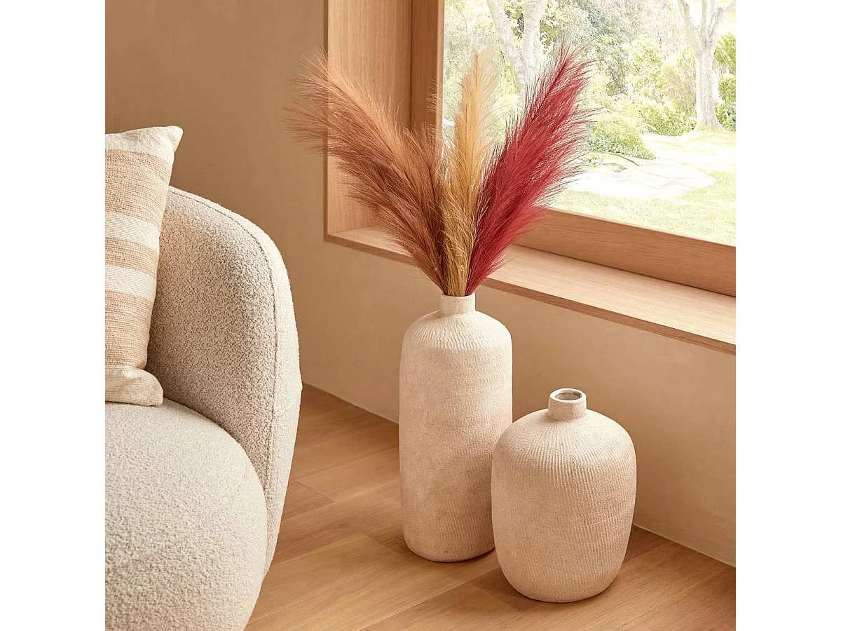 Pampa Artificielle "Adna" 90cm Beige