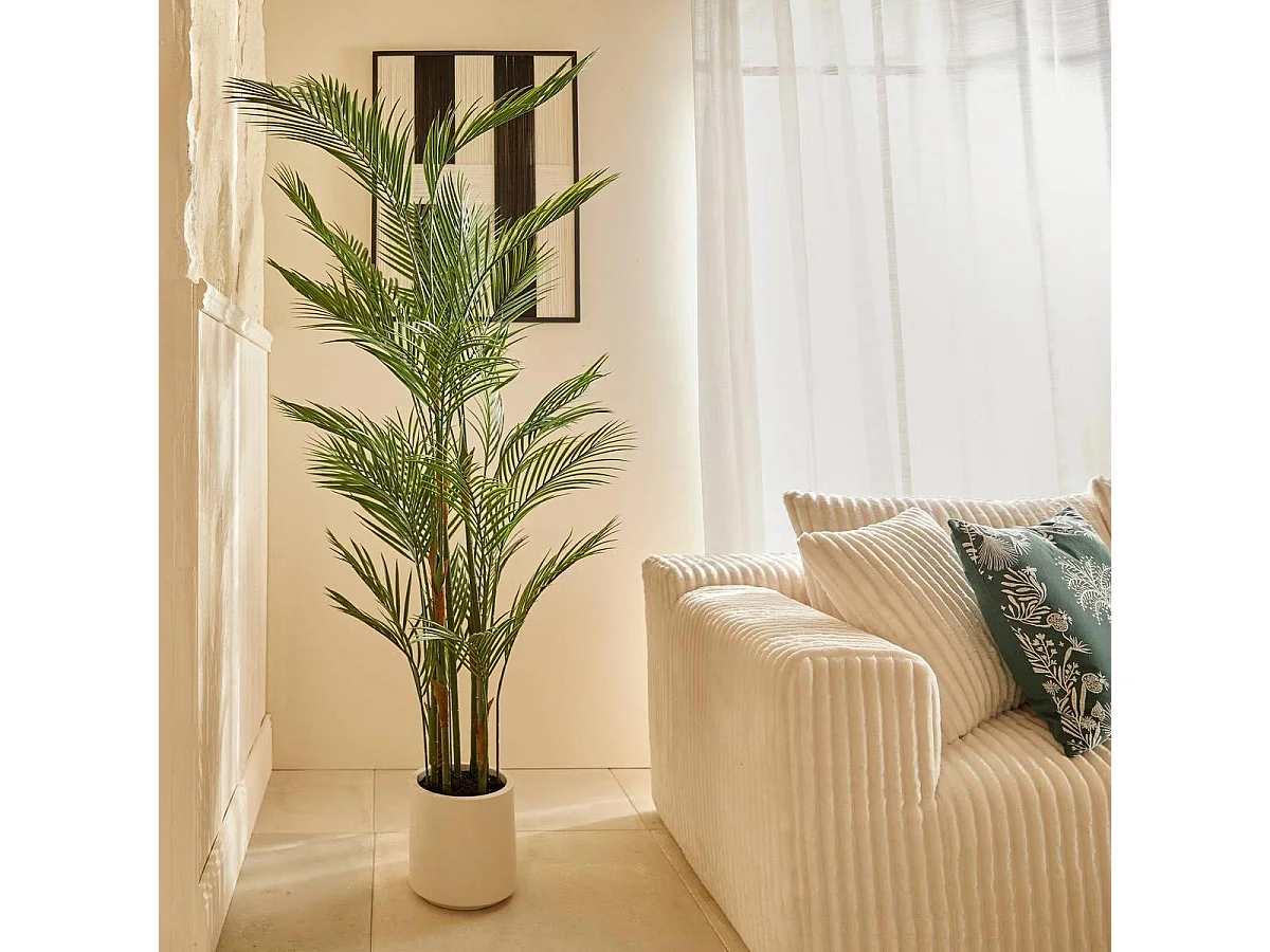 Palmier Artificiel en Pot "Merlo" 187cm Vert