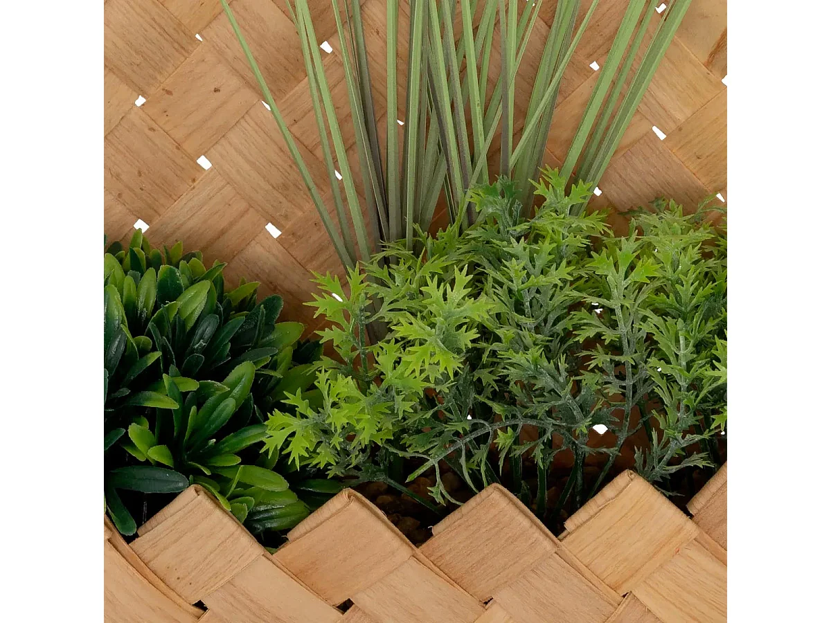 Plantes Artificielles à Suspendre "Jika" 28cm Naturel