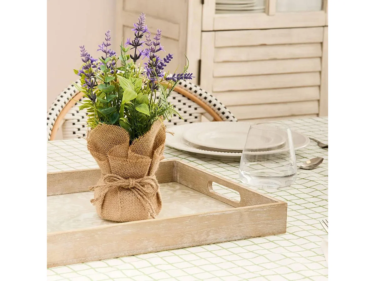 Bouquet de Lavande Artificielle "Provence" 29cm Multicolore