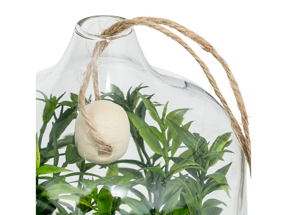 Terrarium à Suspendre "Naly" 15cm Vert