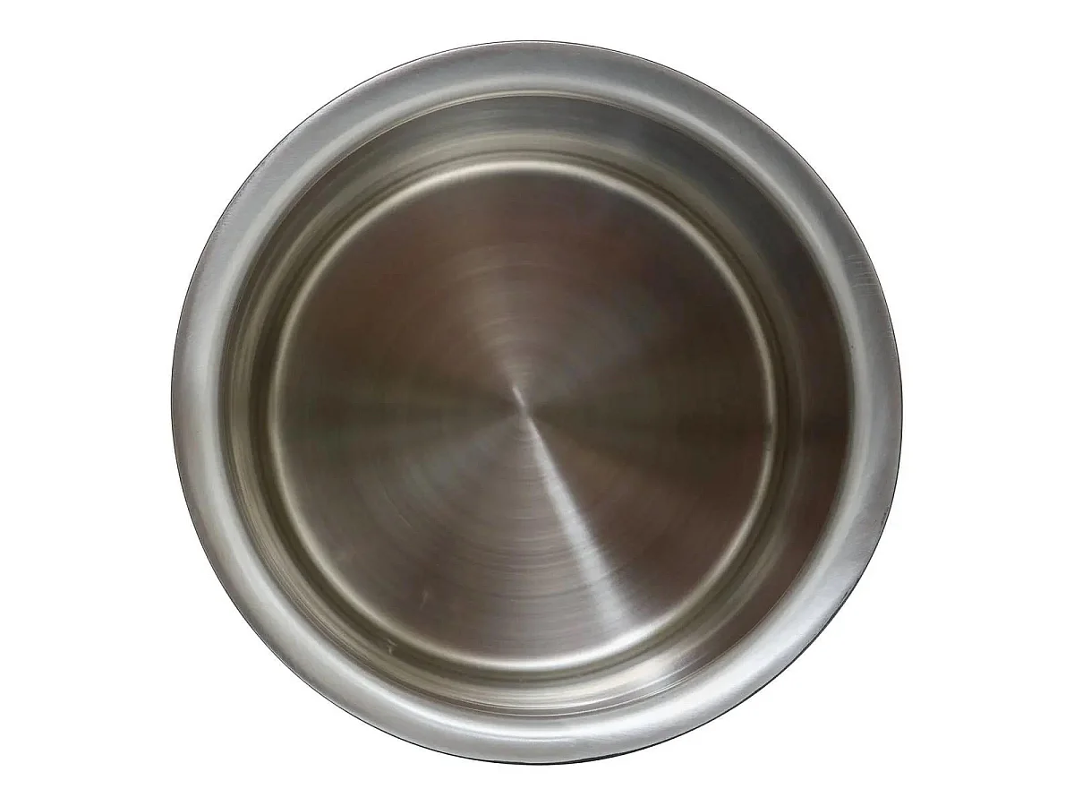Seau à Glace en Inox "Double Paroi" 19cm Noir