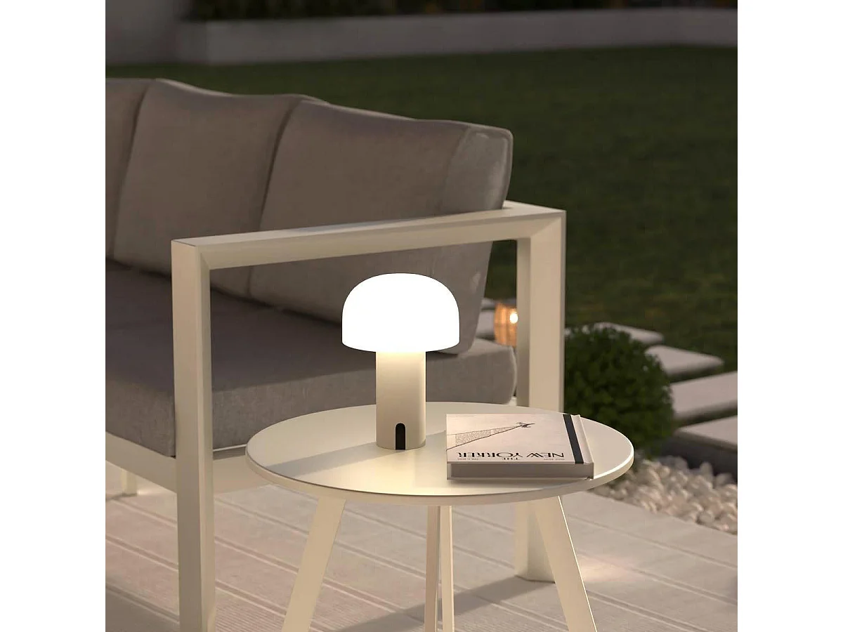 Lampe à Poser Tactile à LED "Jany" 22cm Beige