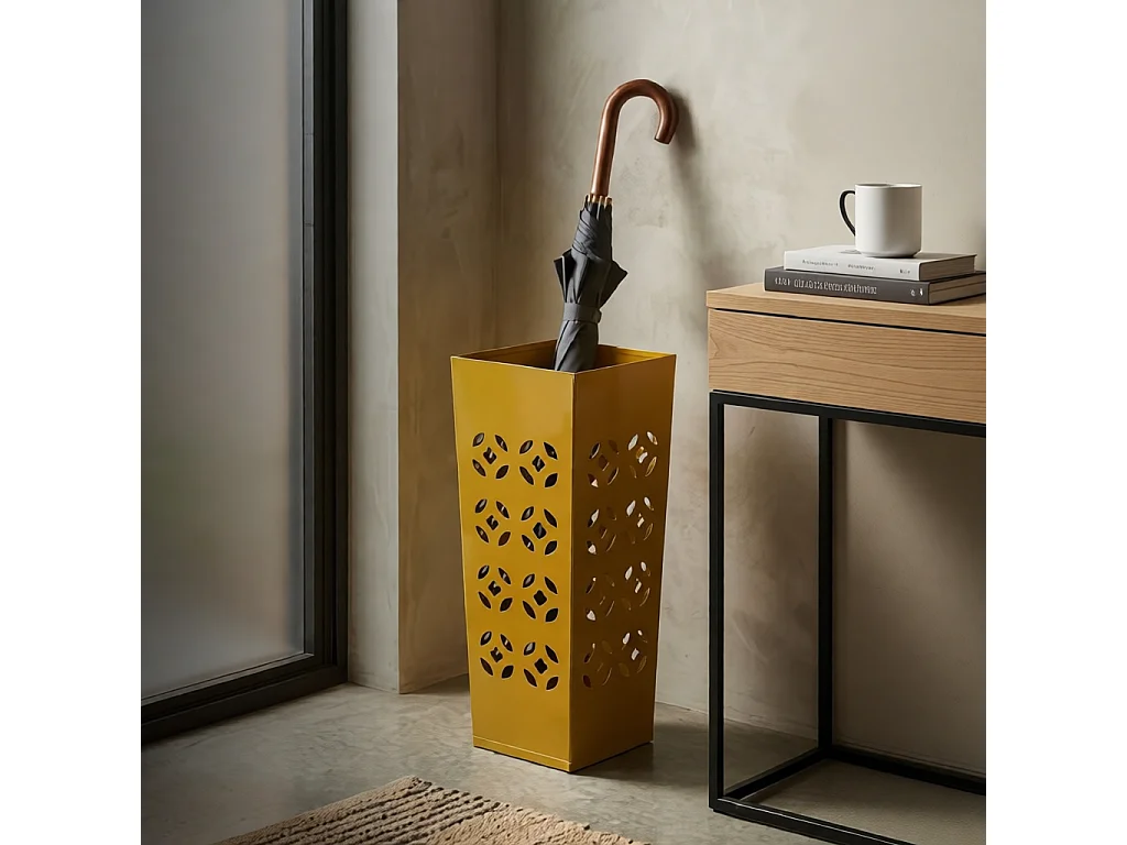 Porte-Parapluie en Métal "Fit" 48cm Moutarde
