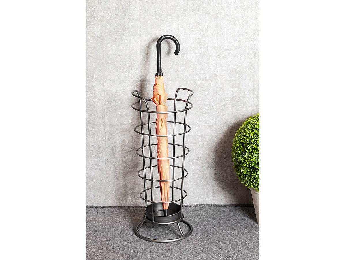 Porte-Parapluie Design "Rondo" 65cm Anthracite