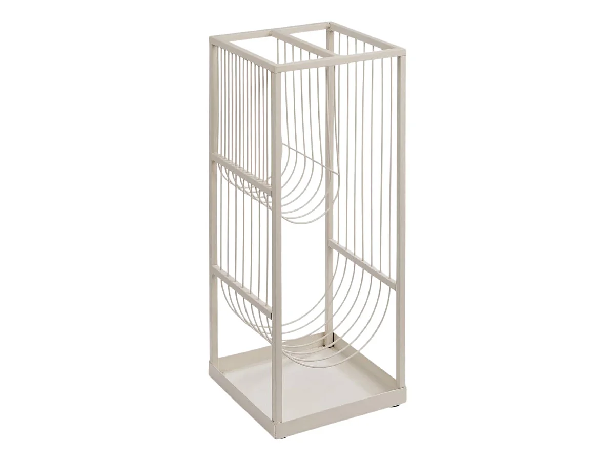 Porte-Parapluie en Métal "Metty" 50cm Beige