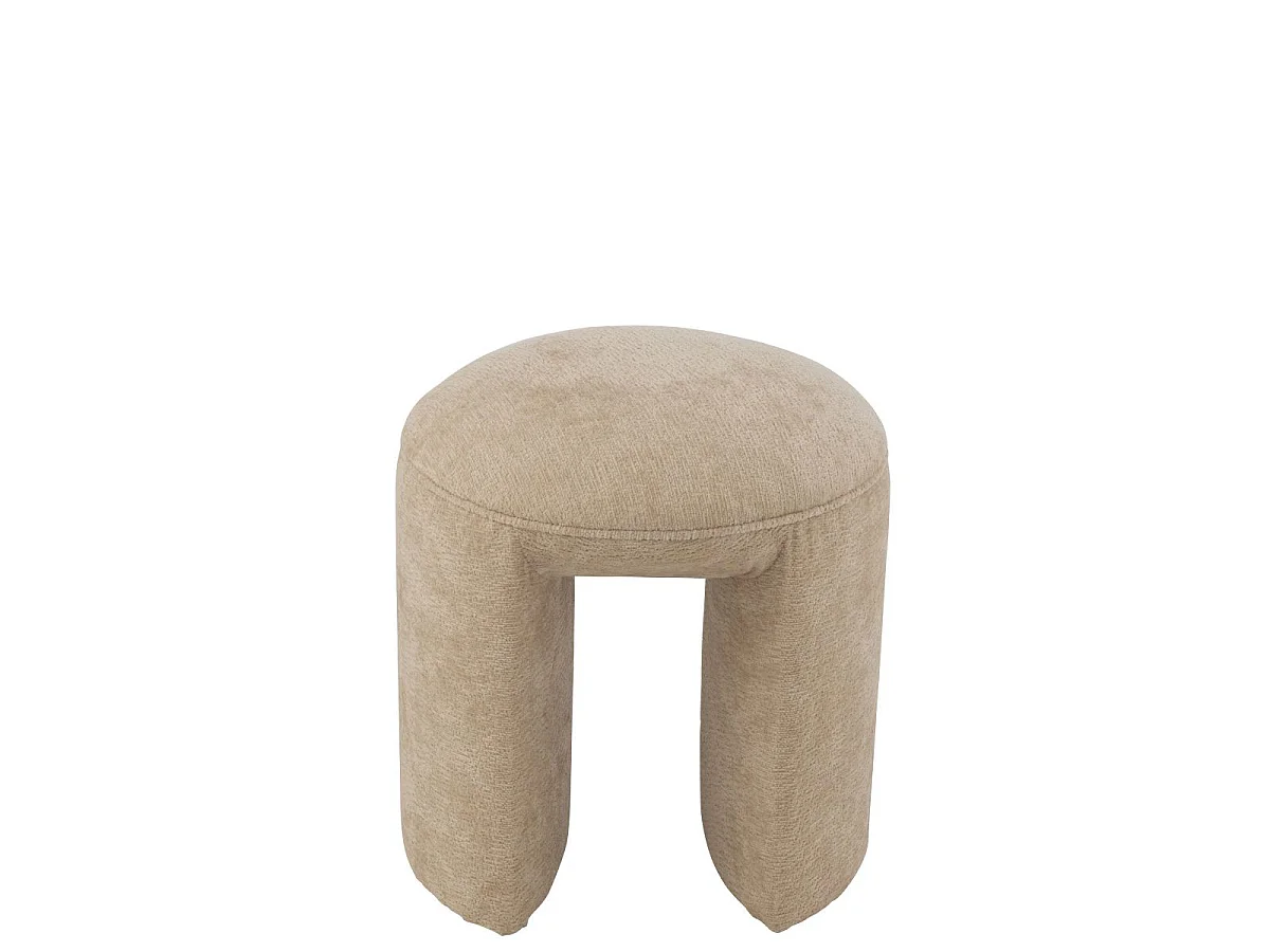 Tabouret Design "Anise" 44cm Beige