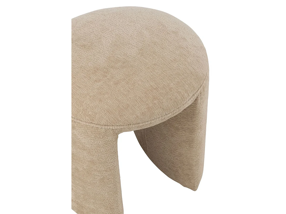Tabouret Design "Anise" 44cm Beige