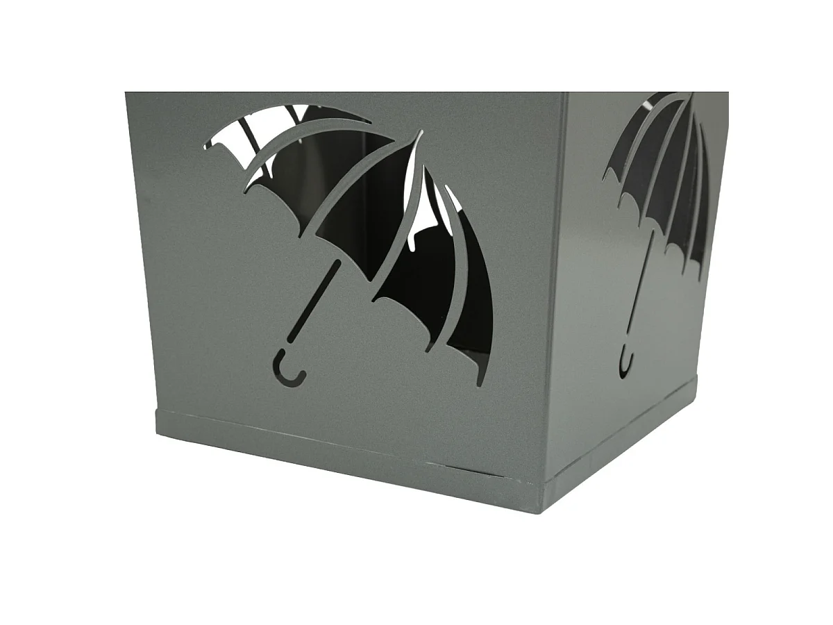 Porte-Parapluie en Métal "Umbrellas" 48cm Gris